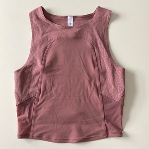 lululemon cropped tank top